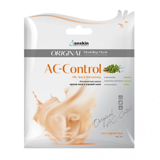 Альгинатная маска для проблемной кожи Anskin Modeling Mask AC-Control - саше 25 гр